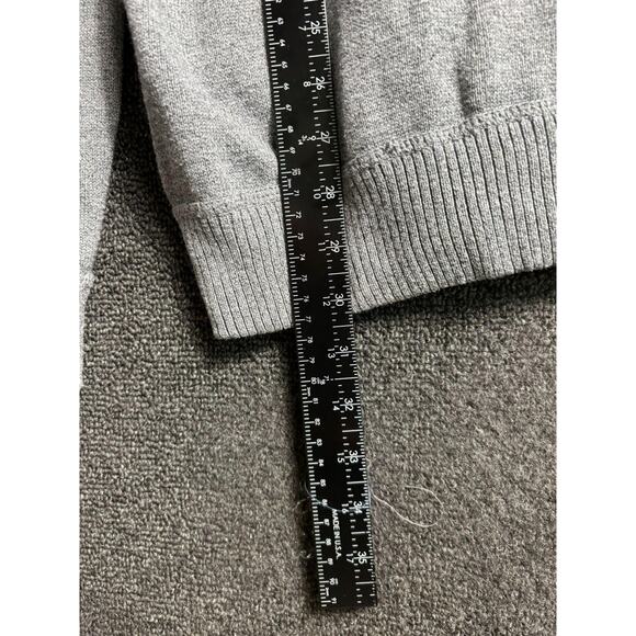 American Eagle Sweater Mens XL Gray V Neck Pullover Lightweight Casual Classic - Picture 7 of 8